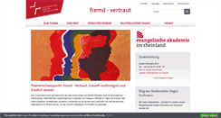 Desktop Screenshot of fremd-vertraut.de